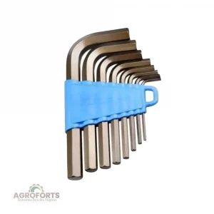 Jogo de Chave Allen Hexagonal 3.0 a 14mm