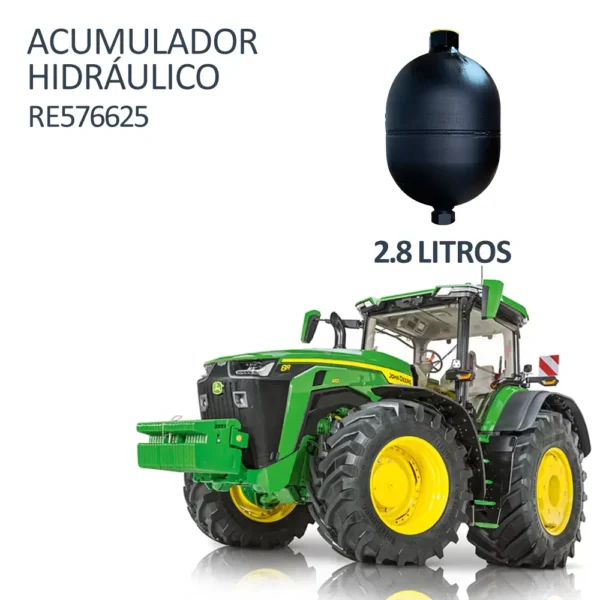 ACUMULADOR HIDRAULICO 2.8 LITROs